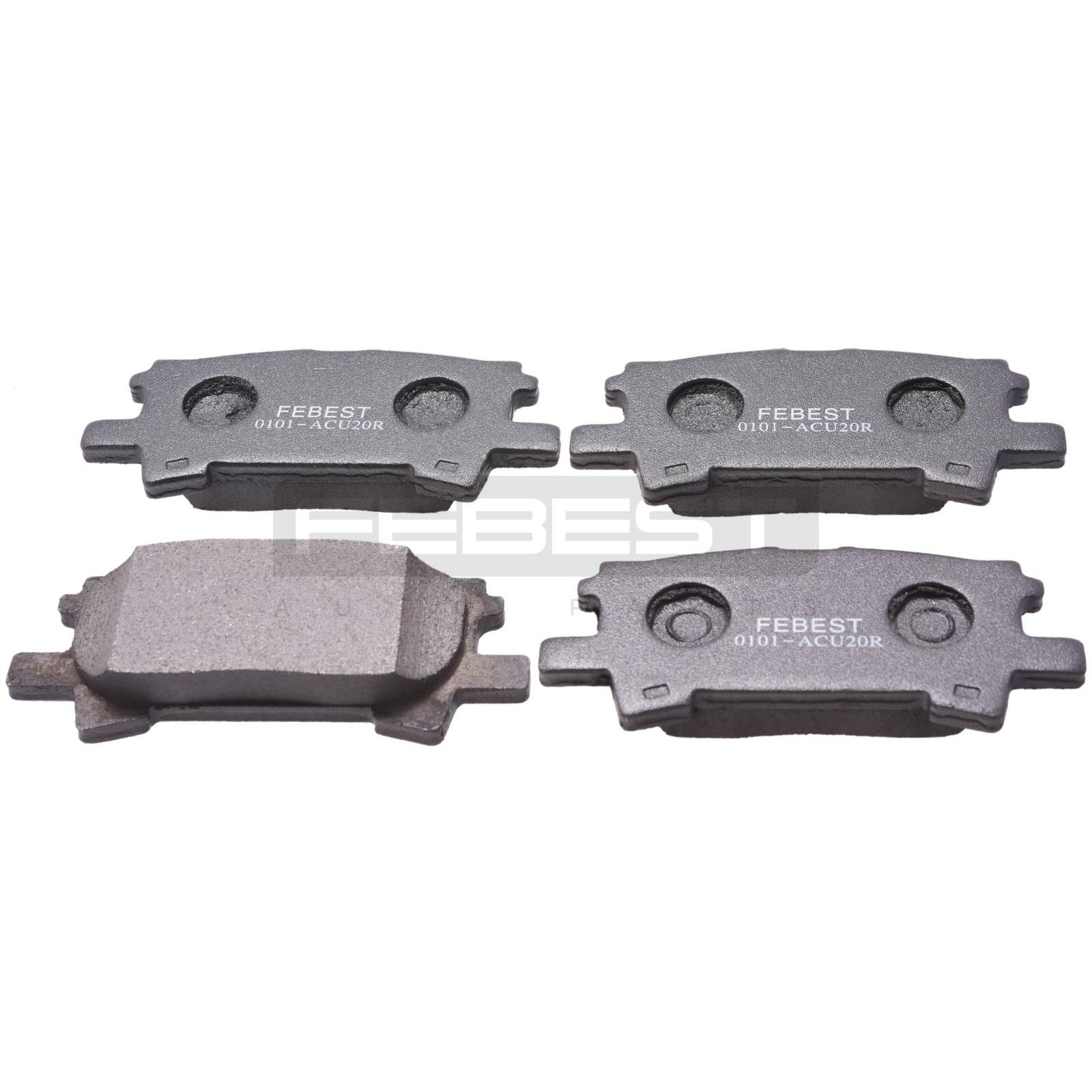КОЛОДКИ ТОРМОЗНЫЕ LEXUS RX350 2008–2015