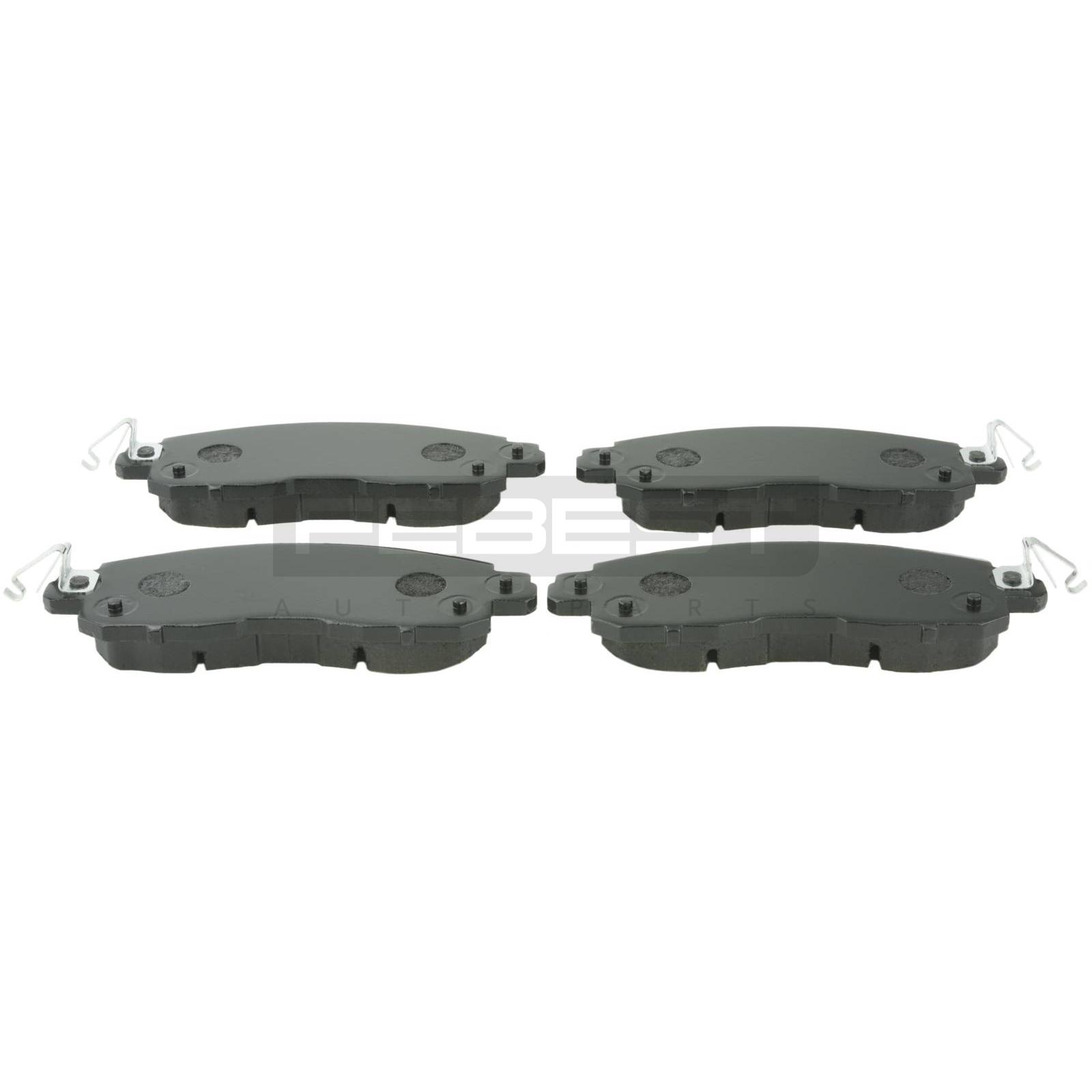 КОЛОДКИ ТОРМОЗНЫЕ NISSAN QASHQAI