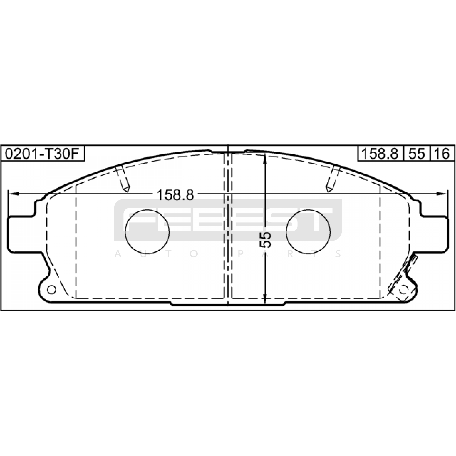 КОЛОДКИ ТОРМОЗНЫЕ NISSAN PATHFINDER 1996–2004