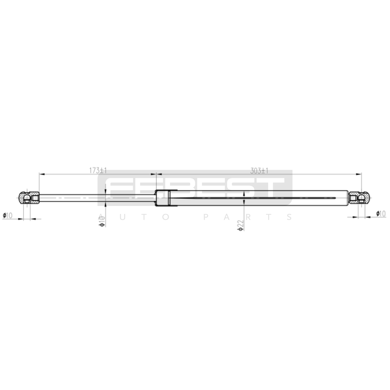 ПОДУШКА ГЛУШИТЕЛЯ MITSUBISHI PAJERO 2000–2006