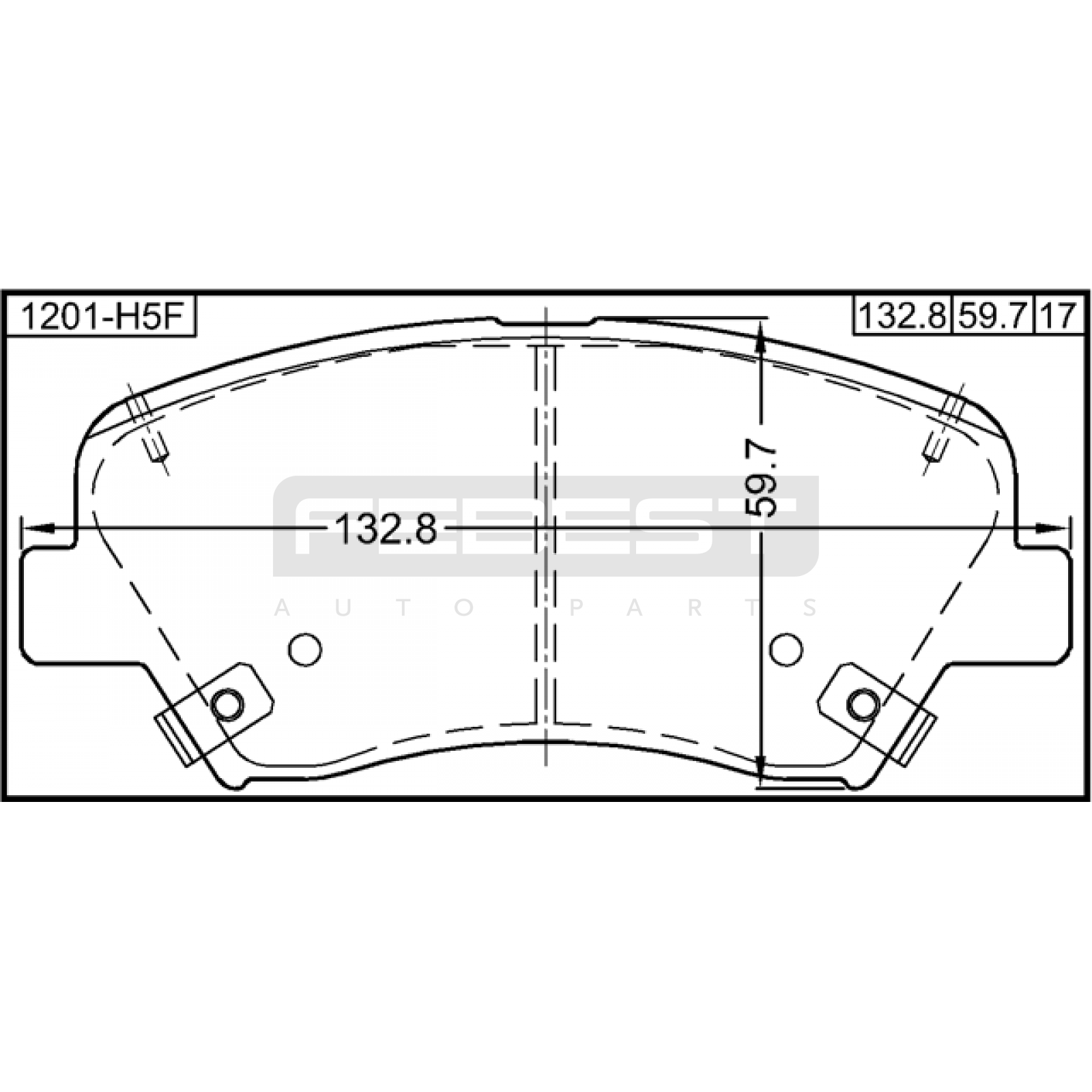 КОЛОДКИ ТОРМОЗНЫЕ HYUNDAI ACCENT 2010–2017