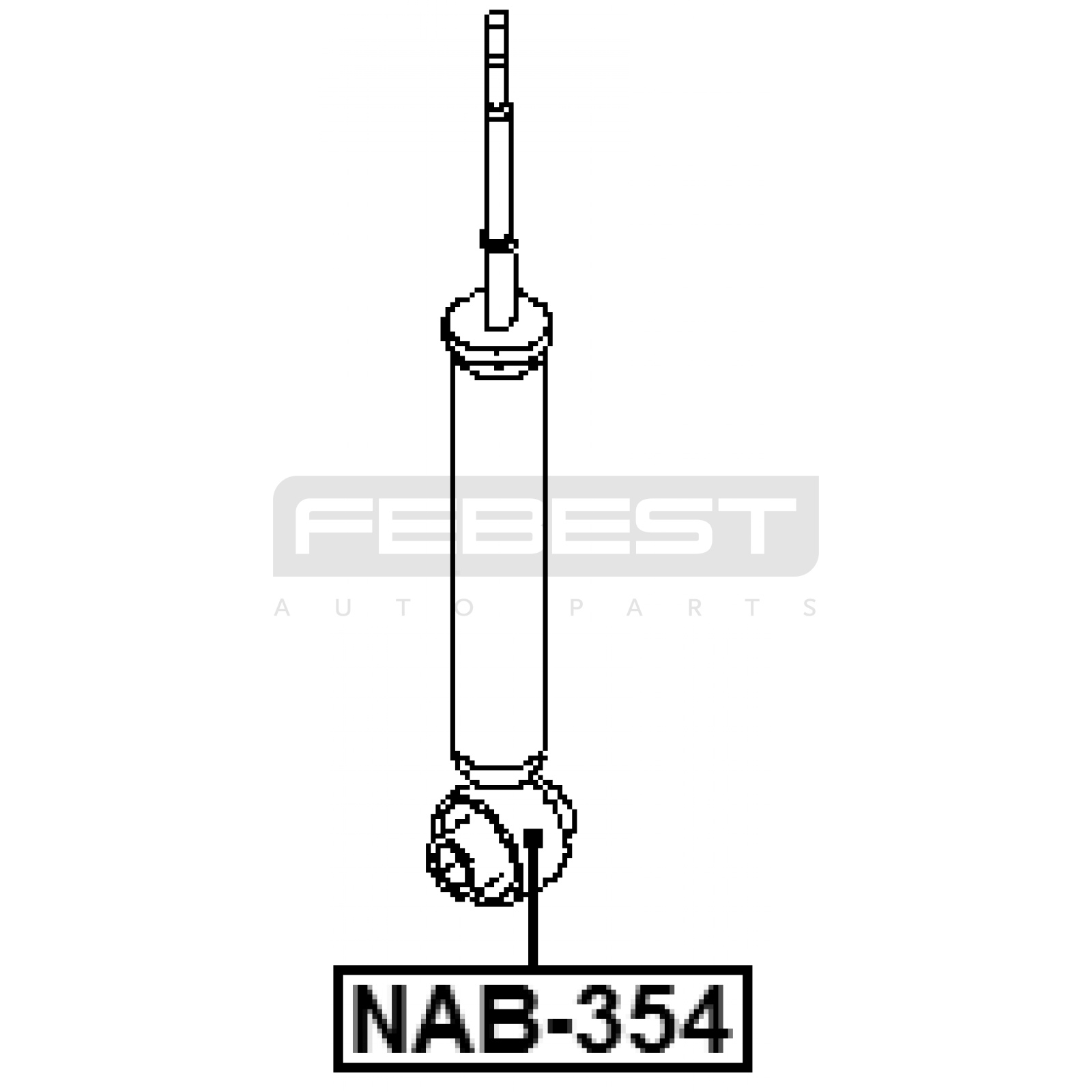 АМОРТИЗАТОР ПОДВЕСКИ NISSAN QASHQAI