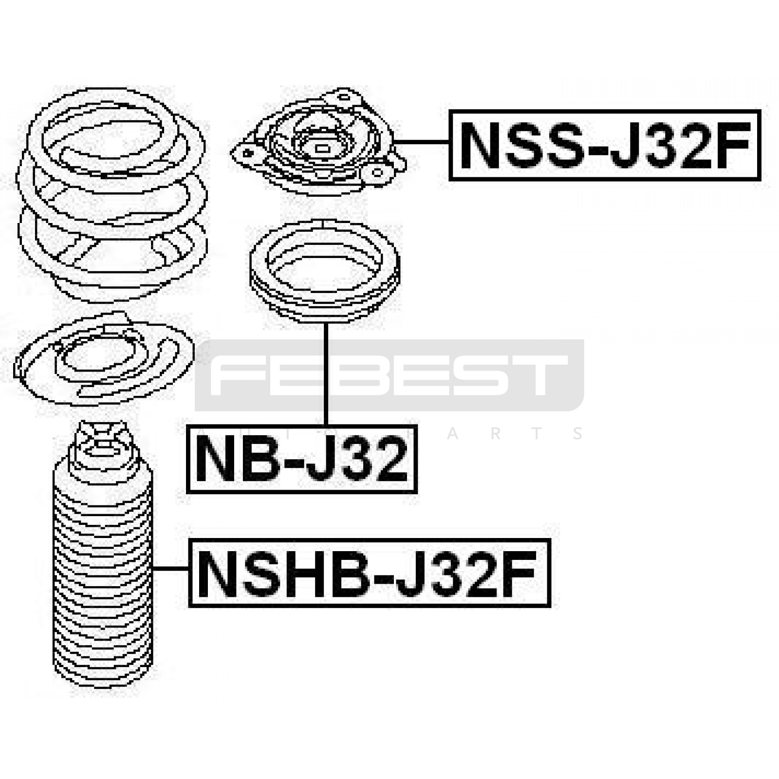 ПОДШИПНИК, РОЛИК, СТУПИЦА NISSAN