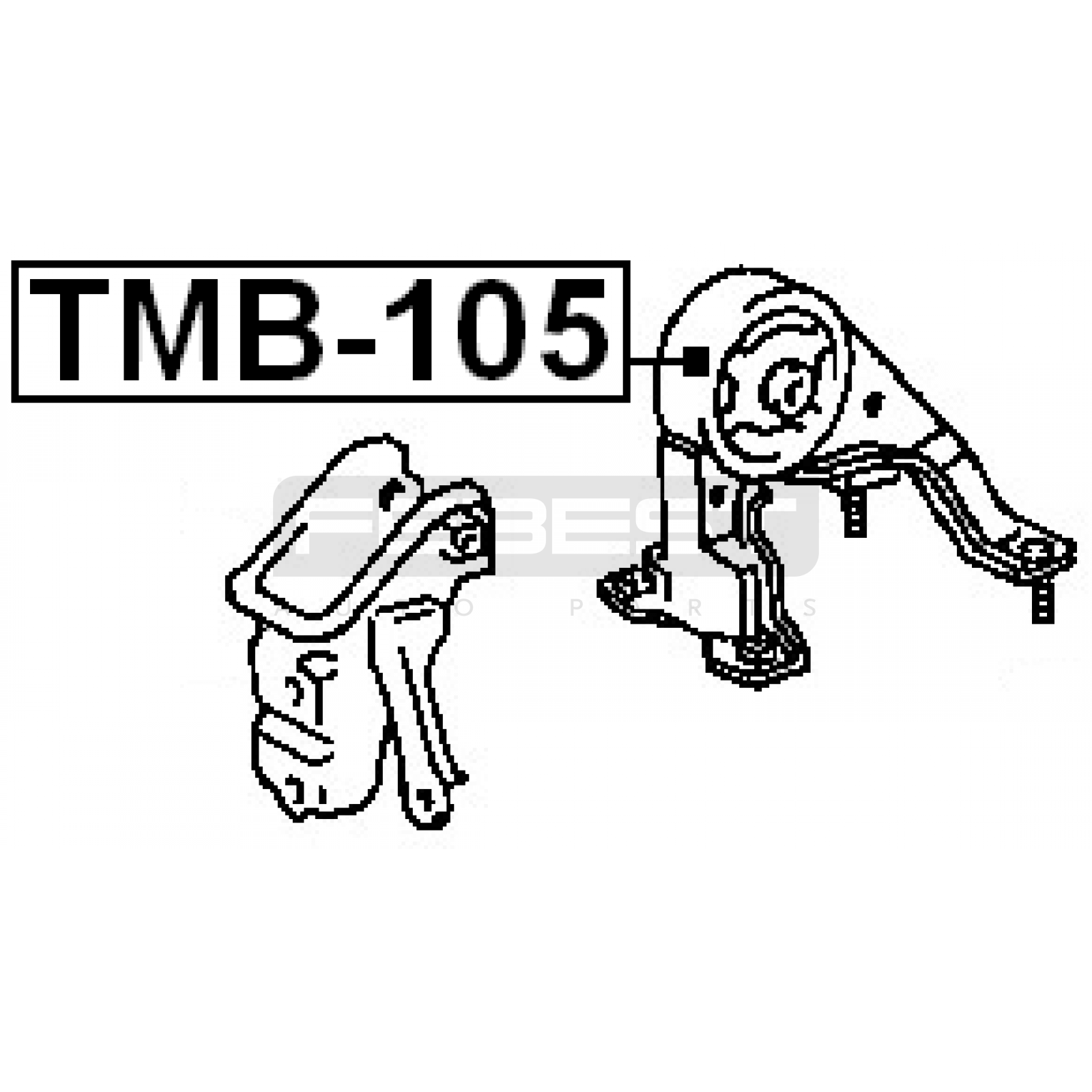 ПОДУШКА ДВИГАТЕЛЯ, КОРОБКИ № 12370-16270